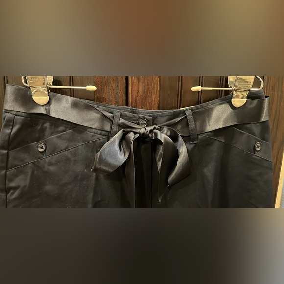 NWT Lane Bryant Navy Blue ‘Houston’ Sz 14 Wide Legged Cropped Pants - Picture 5 of 6